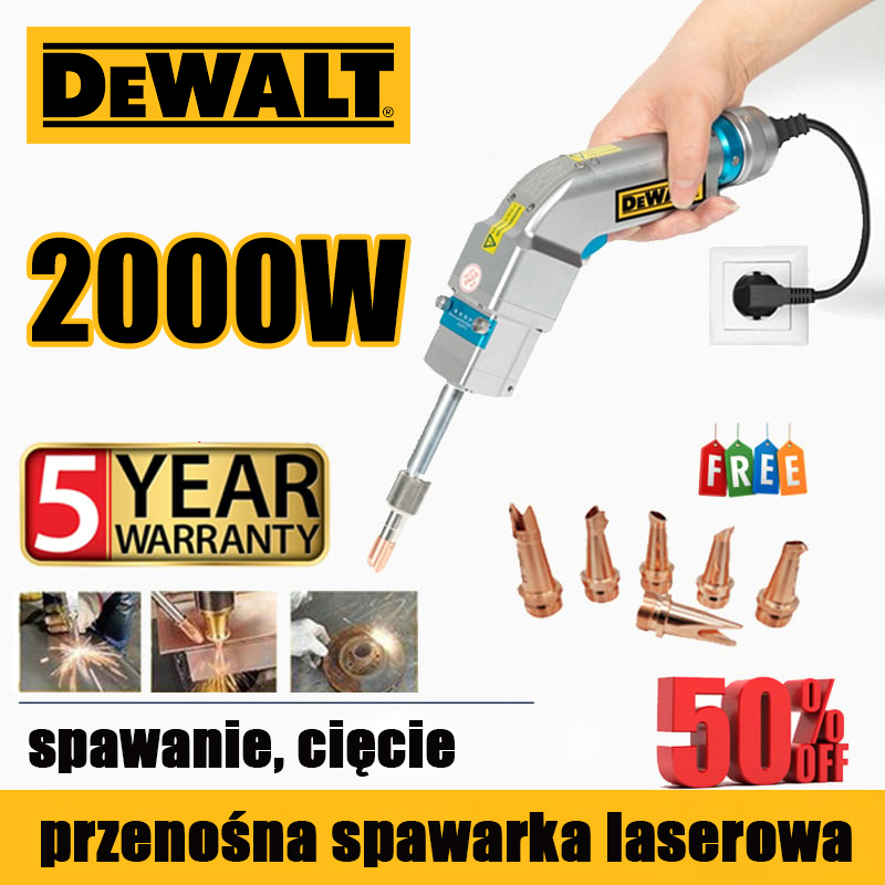 【2 w 1】Spawanie/Cięcie, grubość spawania do: 0-8 mm